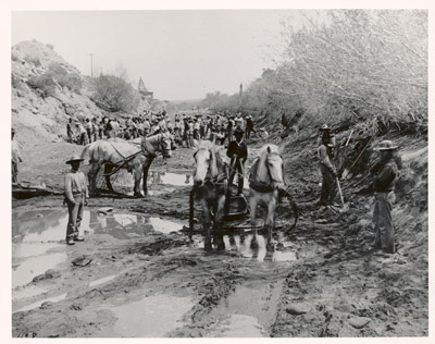 Early Canal Construction Early Canal Construction